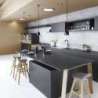 Plan de travail Charcoal Soapstone en Quartz Silestone