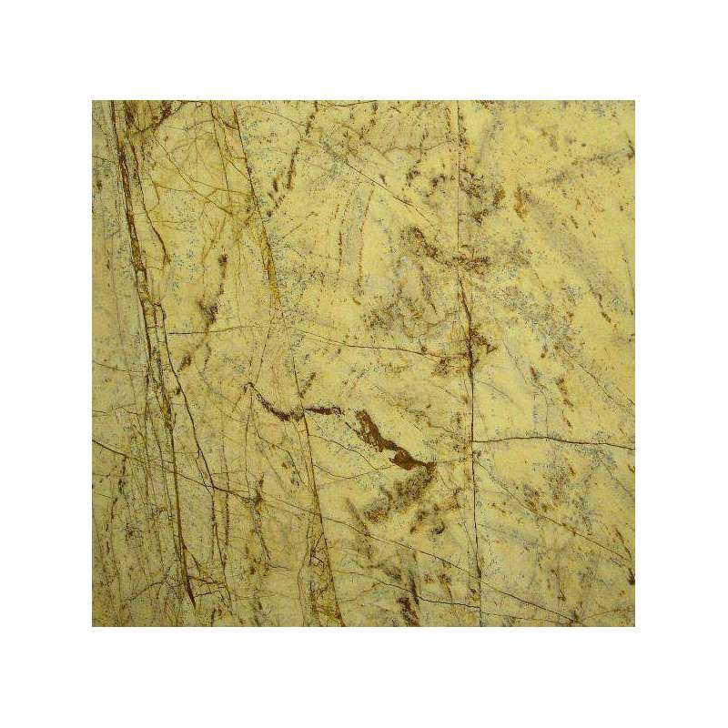 Plan de travail Jaune Montagne en Marbre