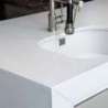 Plan de travail White Storm 14 en Quartz Silestone
