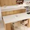 Plan de travail Siberian Frost en Quartz Silestone