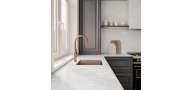 Plan de travail Riviere Rose en Quartz Silestone
