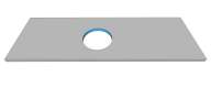 Trou brut pour plaque de cuisson et/ou évier à encastrer
