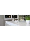 White Storm 14 - Quartz Silestone - Finition Suede (Mat)