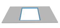 Découpe à fleur de plan pour plaque de cuisson et/ou évier (seulement sur du 20mm)