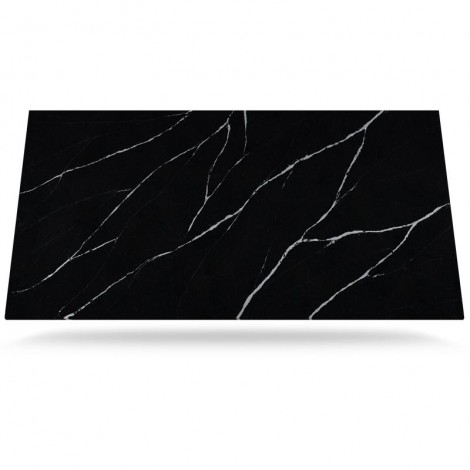 Eternal Marquina - Finition Quartz Silestone Polie