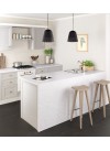 Et. Statuario Quartz Silestone - Finition Polie