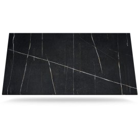 Et. Noir Quartz Silestone - Finition Polie