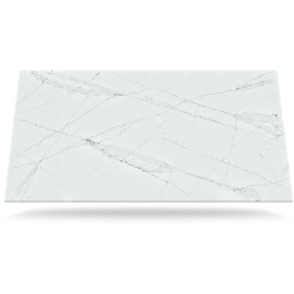 Ethereal Haze Quartz Silestone - Finition Polie