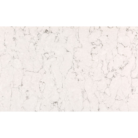White Arabesque Quartz Silestone - Finition Polie