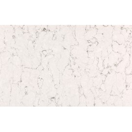 White Arabesque Quartz Silestone - Finition Suede