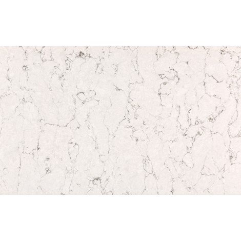 White Arabesque Quartz Silestone - Finition Suede