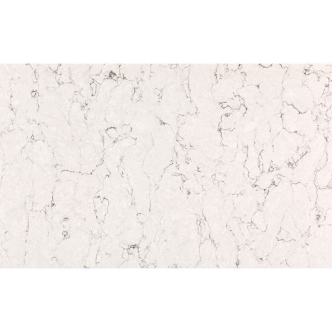 White Arabesque Quartz Silestone - Finition Suede