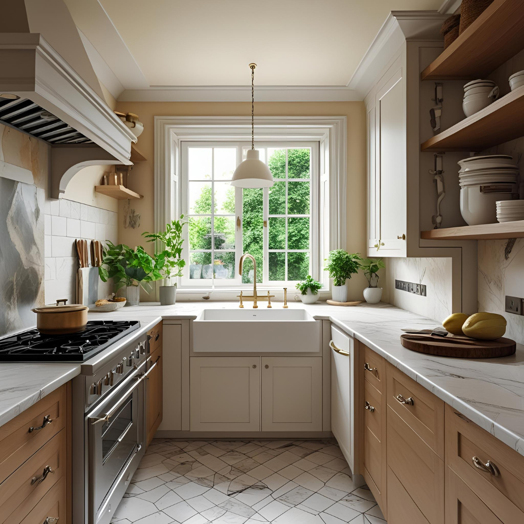 Plan de travail en marbre : avantages et inconvénients